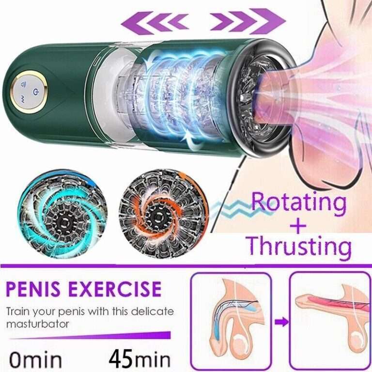 Hand Free Thrusting Automatic Masturbator For Men