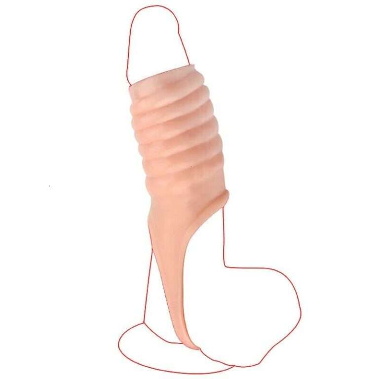 Head Open Penis Extension Sleeve For Male Sex Toys India