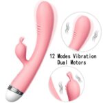 Strong Rabbit Vibrator Dildo Multispeed Massager for Couple