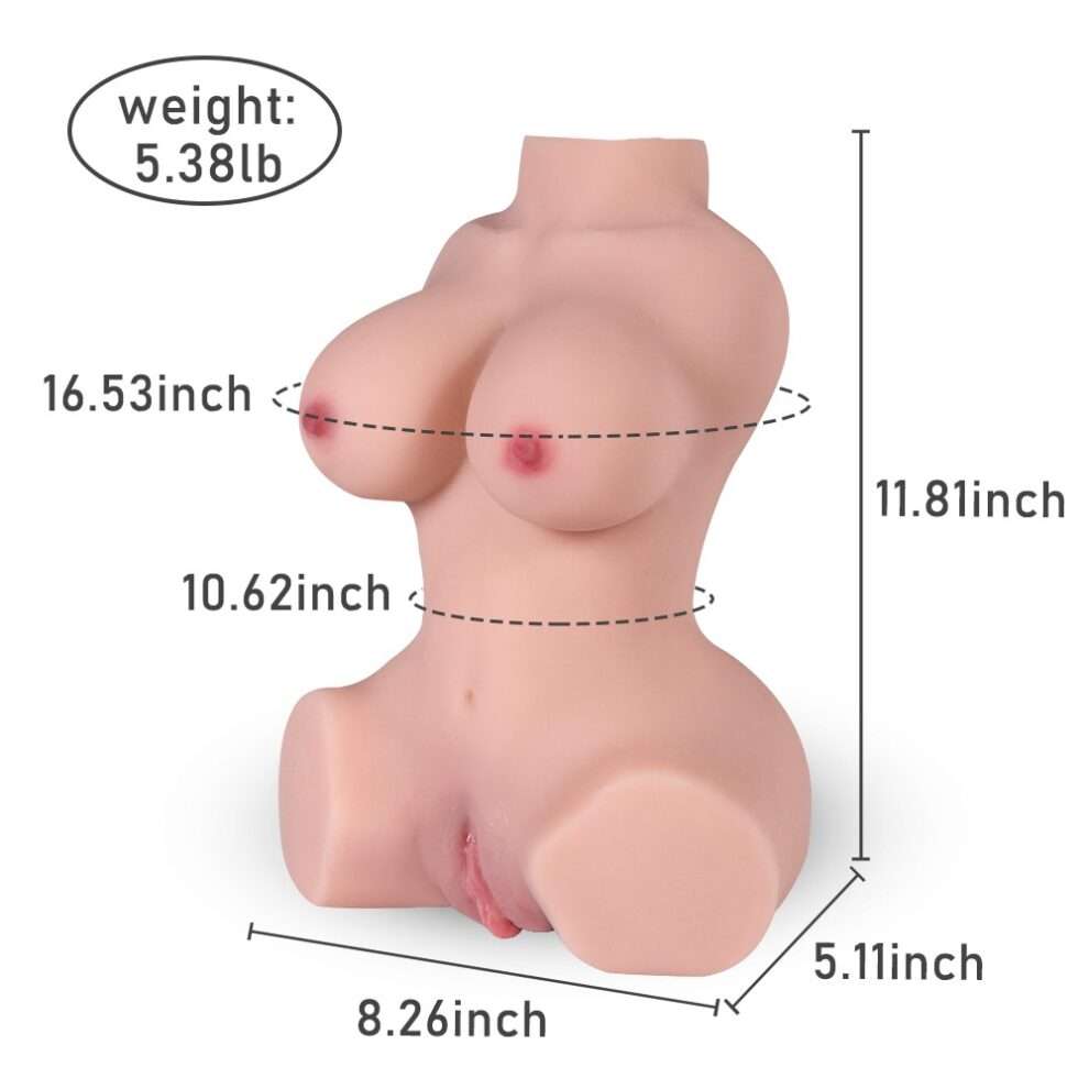 Metal Skeleton Half Body Sex Doll For Boys - Image 7