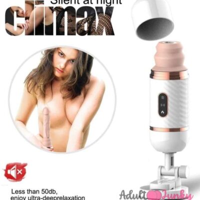 Automatic Penis Heating Thursting Dildo Vibration Retractable Pumping Gun For Women