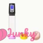 Smart Electric LED Display Penis Pump With Vagina Cap Male Masturbate Device