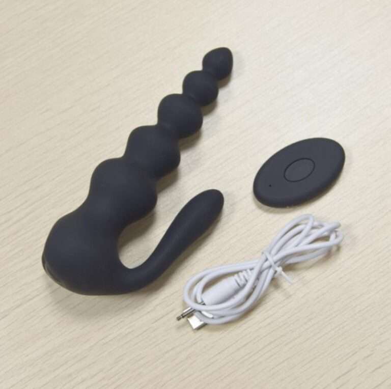 Long Beaded Anal Buttplug Sex Toys For Couple