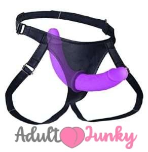 Lesbian Harness Solid Silicone Strap-on Dildos