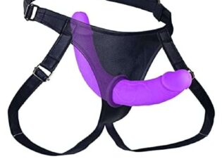 Lesbian Harness Solid Silicone Strap-on Dildos