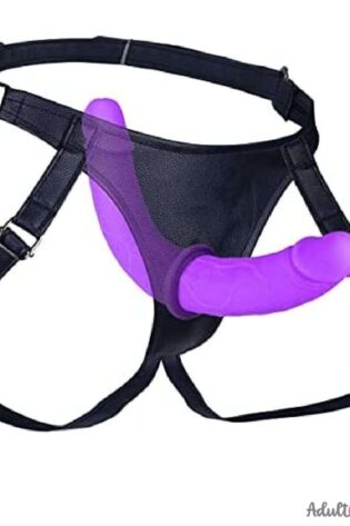 Lesbian Harness Solid Silicone Strap-on Dildos