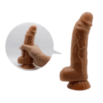 20cm Beautiful Angelo Glide and Slide Skin suction Dildos