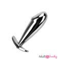 Stainless Steel Dick Shape Anal Buttplug For Beginners