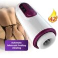 Hot sale Intelligent Heating Sucking Simulation Pronunciation Stretch masturbation Cup
