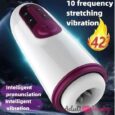 Hot sale Intelligent Heating Sucking Simulation Pronunciation Stretch masturbation Cup