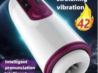 Hot sale Intelligent Heating Sucking Simulation Pronunciation Stretch masturbation Cup