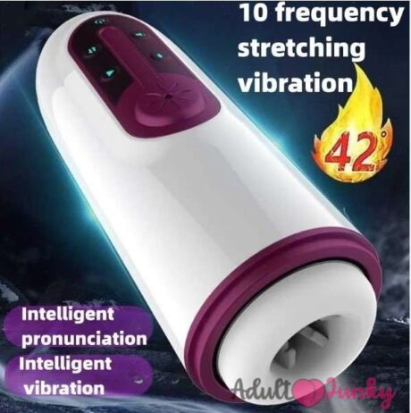 Hot sale Intelligent Heating Sucking Simulation Pronunciation Stretch masturbation Cup