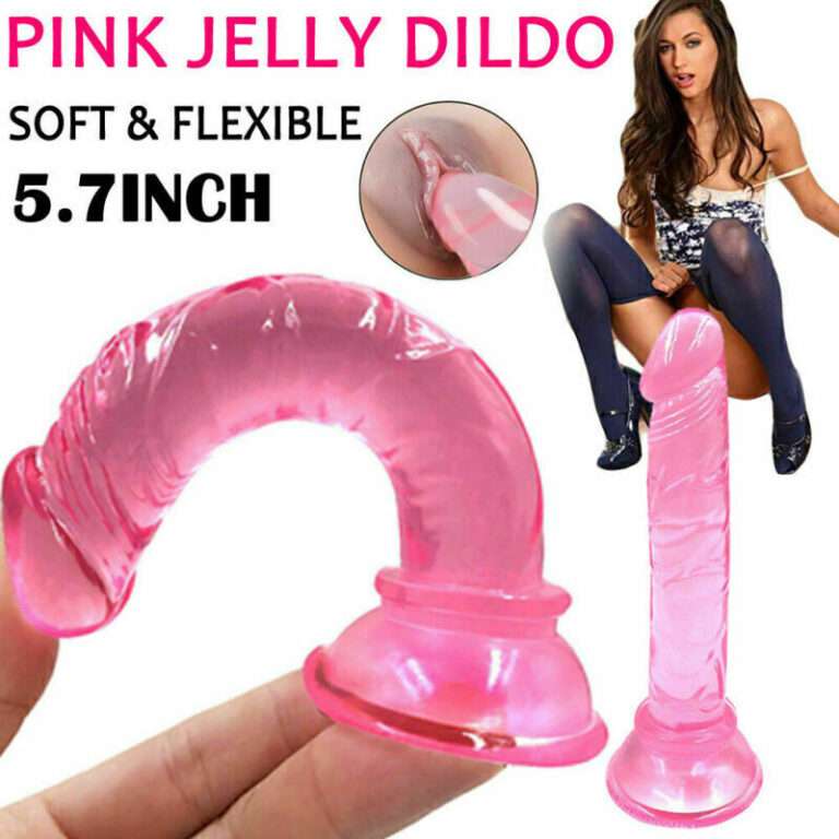 5 Inches Anal Jelly Dildos Adultjunky