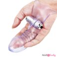 Finger Vibrating stimulator Sex dildo G-spot Massager For Women