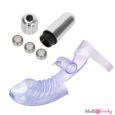 Finger Vibrating stimulator Sex dildo G-spot Massager For Women