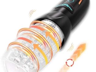 1 In 3 Auto Rotating Male Masturbator Thrusting Vibrating