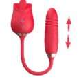 High Quality Red Rose Toy With Bullet Vibrator