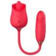 High Quality Red Rose Toy With Bullet Vibrator