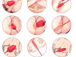 High Quality Red Rose Toy With Bullet Vibrator