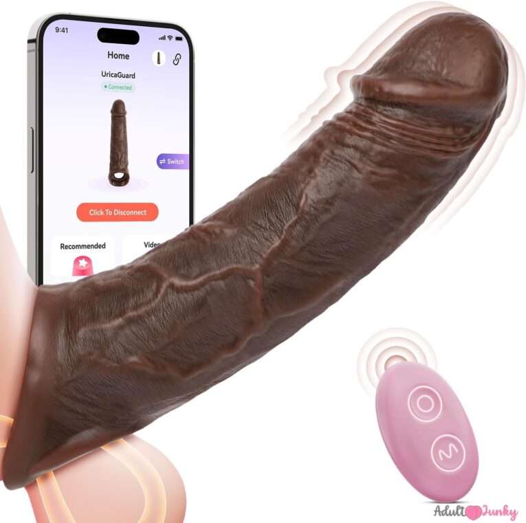 Black Red Wireless Penis extender sleeve India