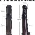 Horse Black Penis Extender Sleeve For Men