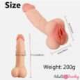 1st Time India Unique Design 2In1 Vagina Strapon Sleeve For Men