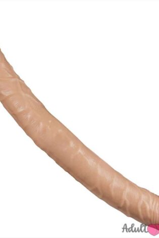 King Size Double Head Artificial Silicone Penis Dildo For Couple-17 Inches