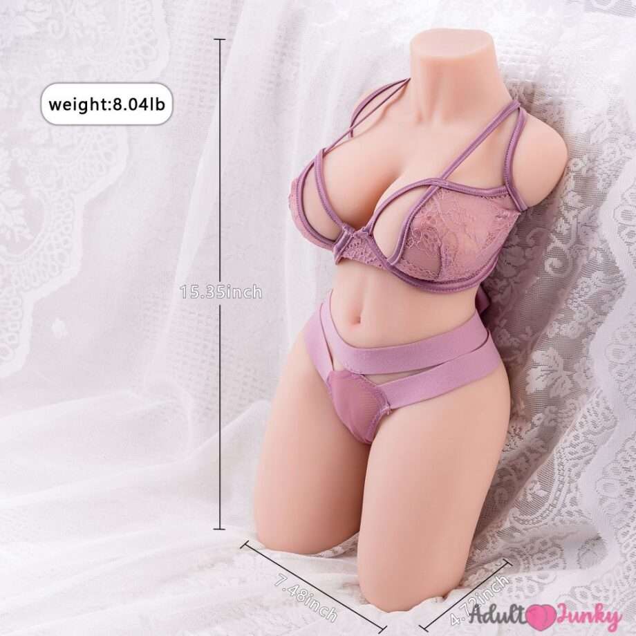 8LB Small Half Body Sex Doll for Beginner Big & Plump Hot Buttocks - Image 5