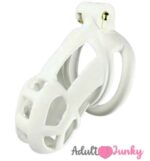 Small Size White Male Chastity Device For Men