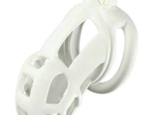 Small Size White Male Chastity Device For Men