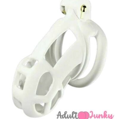 Small Size White Male Chastity Device For Men