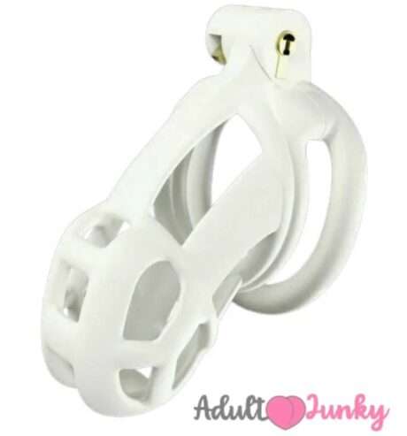 Small Size White Male Chastity Device For Men