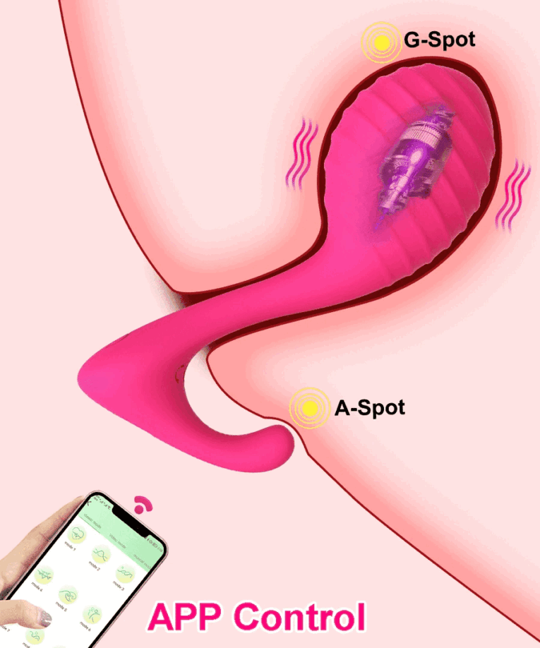 Music App Shape Wireless Gspor App Control Vibrator India