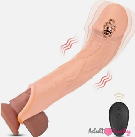 Remote Control Vibrating Penis sleeve For Men