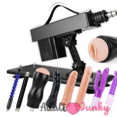 Automatic sex machine for women and men- 8 Attachment