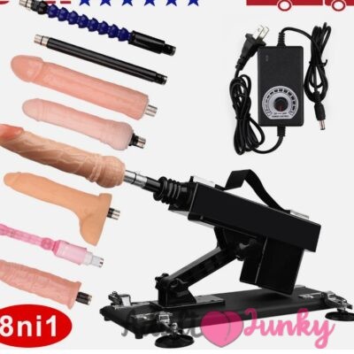 Automatic Sex Machine For Women - 8 Attachments