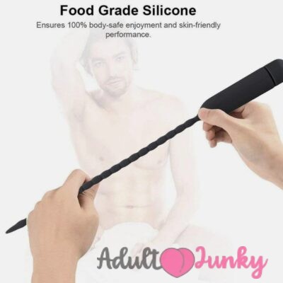 10-Frequency Black Urethral Cather -8mm