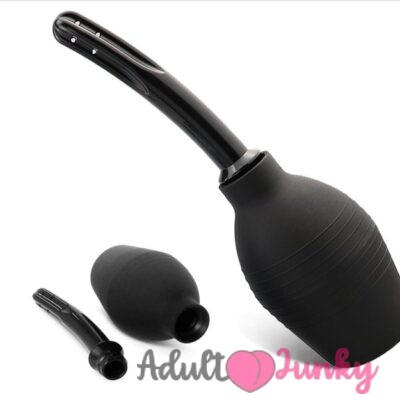 Sex Doll Douching Enema Bulb Cleaning Care Kit- Black