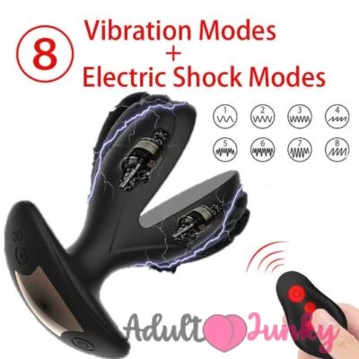 Electric Shock Prostate Massager Anal Expansion Vibrator