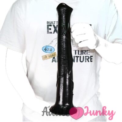 12 Inch Huge Black Cock Horse Dildo