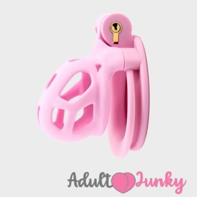 Cobra Nub Cock Cage - Pink