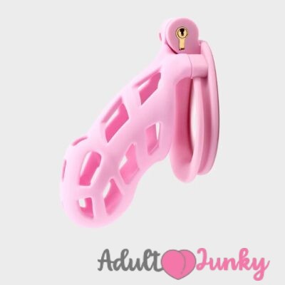 Cobra 6.0 Standard Cock Chastity Cage- Pink