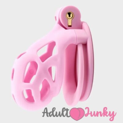 Cobra Nano Penis Chastity Cage- Pink