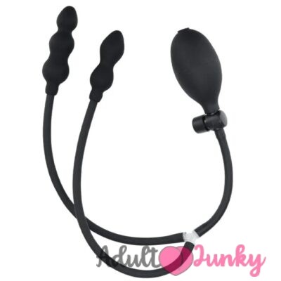 Inflatable Anal Plug Expandable Dildo Pump Anal Dilator Pump