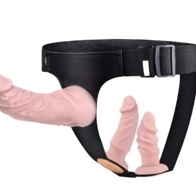 3 dildos Strapon Lesbian Sex Toys