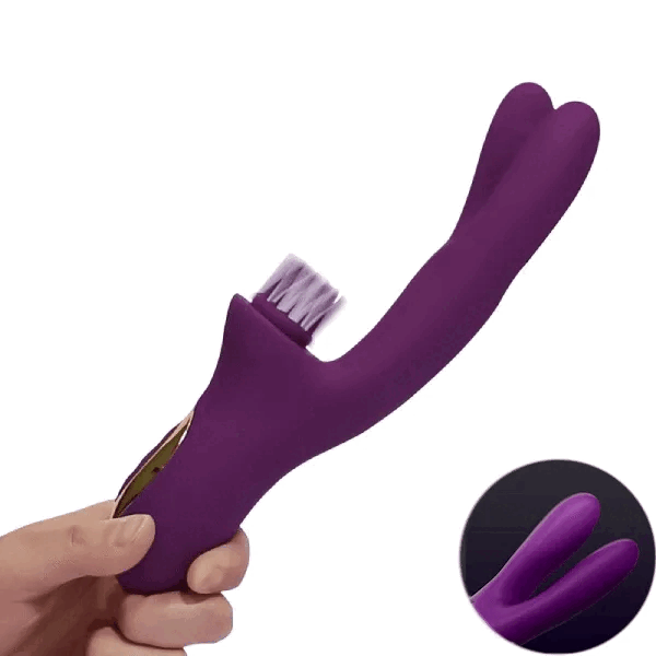 Purple Tracy's Dog Elatia Clitoral Tickling Vibrator For Women india