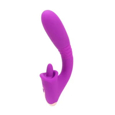 Licking Tongue Thrusting Rabbit Vibrator For Women