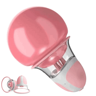 360° Rotational Stimulation Nipple Vibrating Sucker -2Pcs