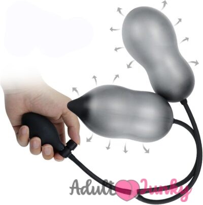 Cheap Price Inflatable Anal Buttplug Black