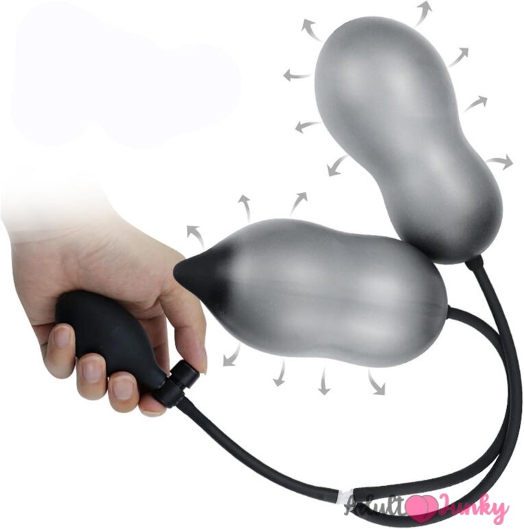 Cheap Price Inflatable Anal Buttplug Black